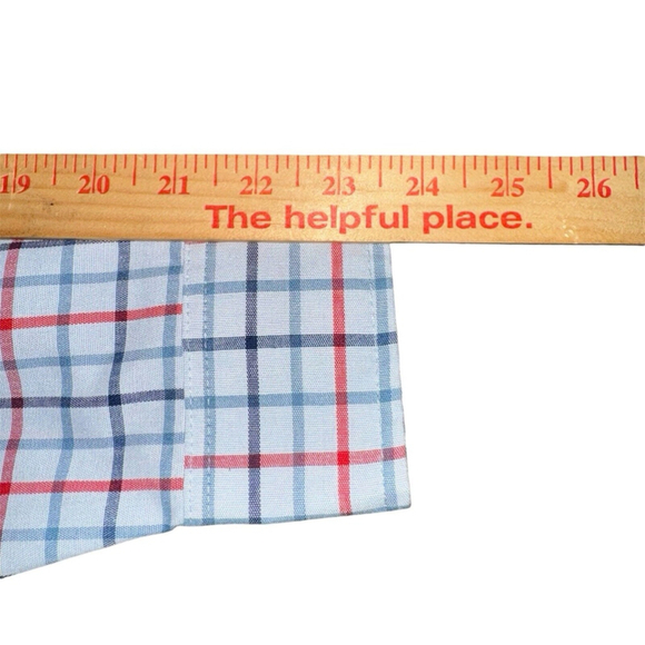 Vintage 90s Big Mac Flannel Shirt Long Sleeve Plaid Medium USA Made Outdoors - Picture 8 of 8